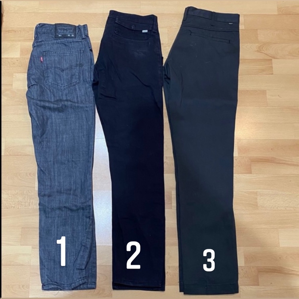 Men’s Levi 511 jeans (#1 in photo)